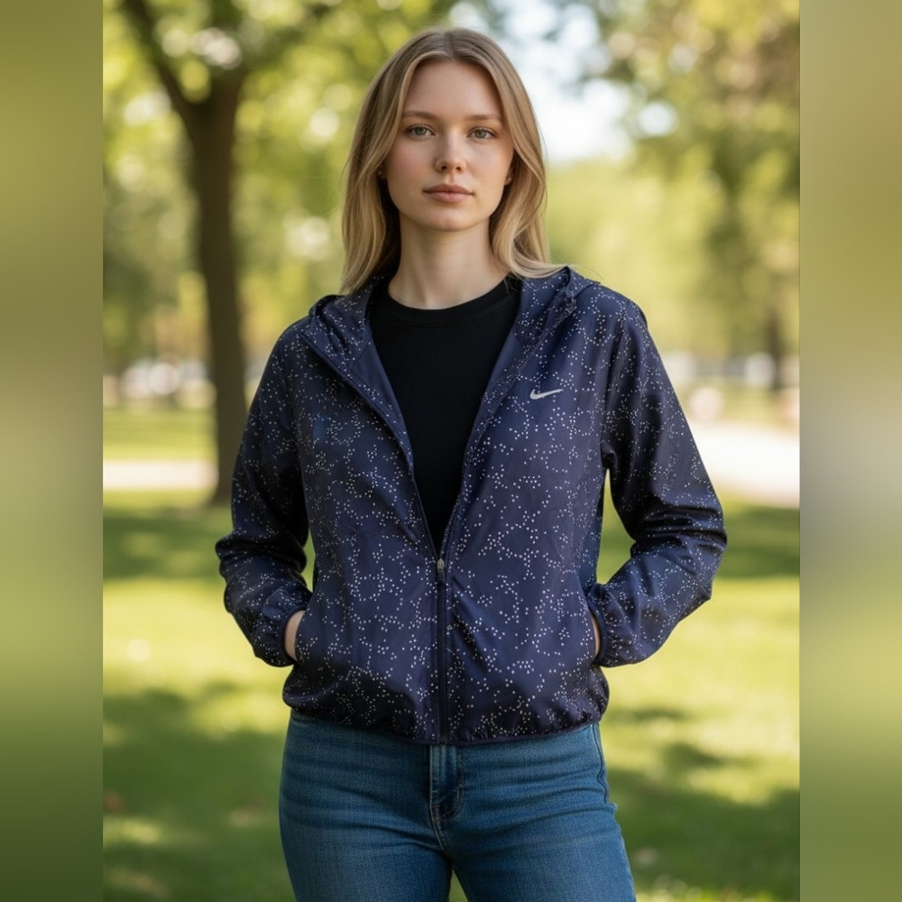 🎉 3/$60 BNWOT Nike Women's Dri-Fit Running Jacket Size Medium